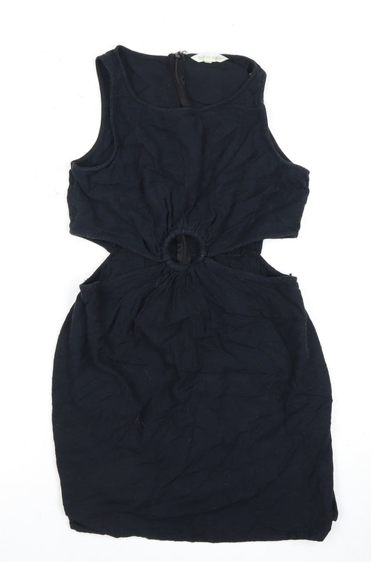 Beyond Words Black Cut Out Dress S Women Party