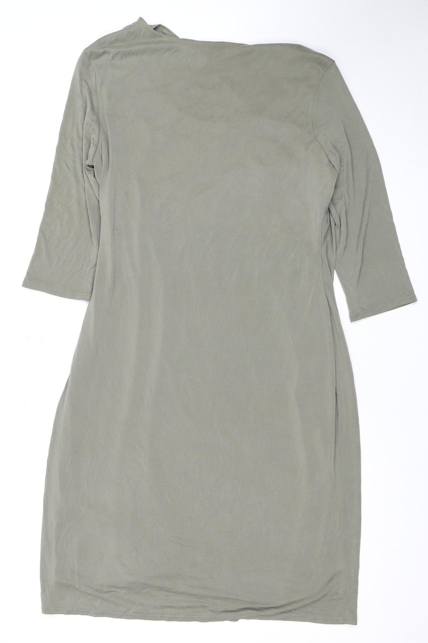 Marks and Spencer Women's Green Dress, Size 16