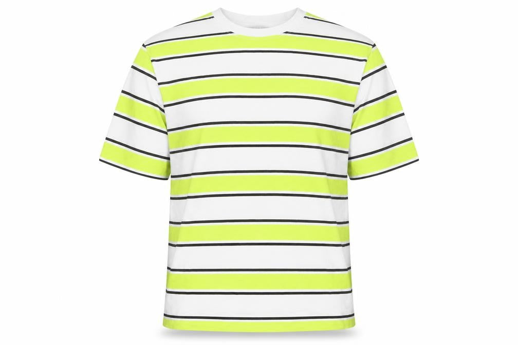 Another Influence Men's Striped T-Shirt Medium Multicoloured