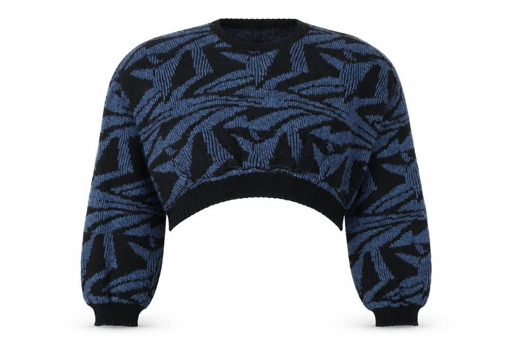 Oxton Club Women's Geometric Jumper, Size 18
