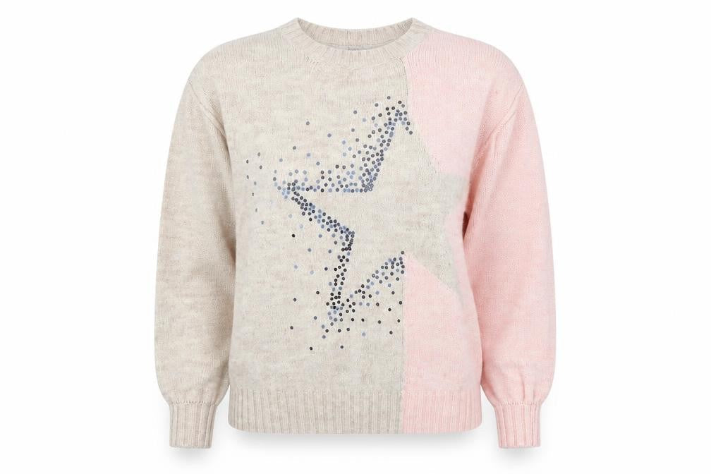 Next Women's Multicoloured Wool Pullover Jumper M