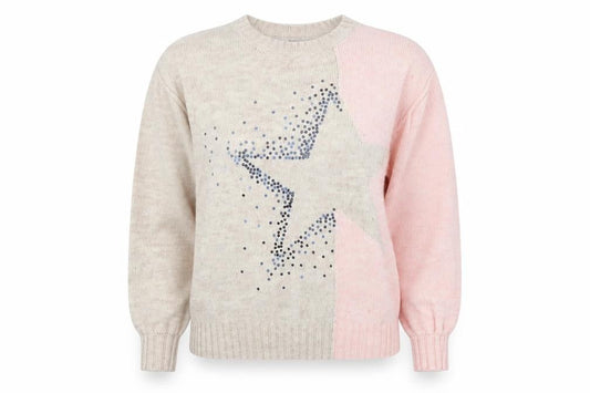 Next Women's Multicoloured Wool Pullover Jumper M