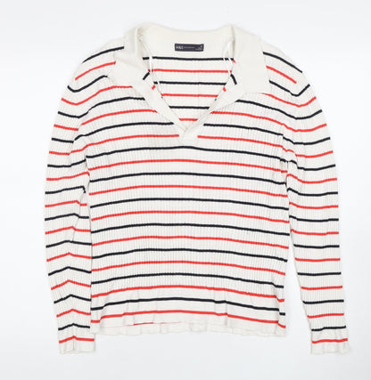 Marks & Spencer Women Multicoloured Pullover L
