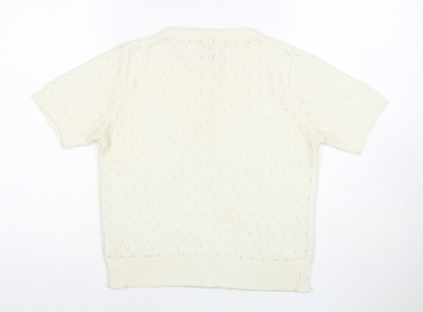 Marks and Spencer Women's Ivory Pullover Jumper Size 12