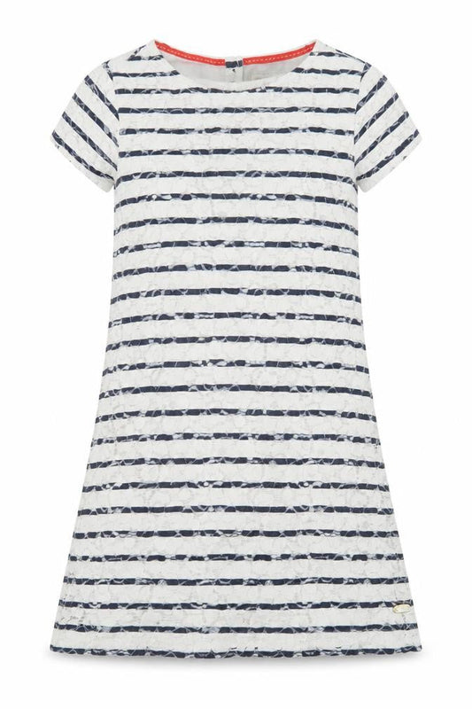 Hampton Republic Girls Navy Stripe T-Shirt Dress Size 12