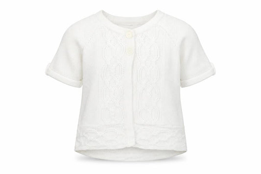 Store Twenty One Women’s Ivory M Cable-Knit Cardigan