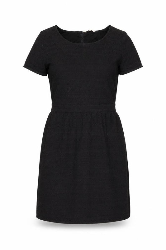 FatFace Black Dress, Women, Size 8, Short Sleeve, Casual