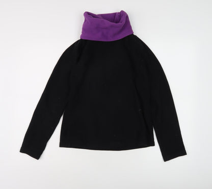 Quechua Women's Black Pullover S Fleece Jumper