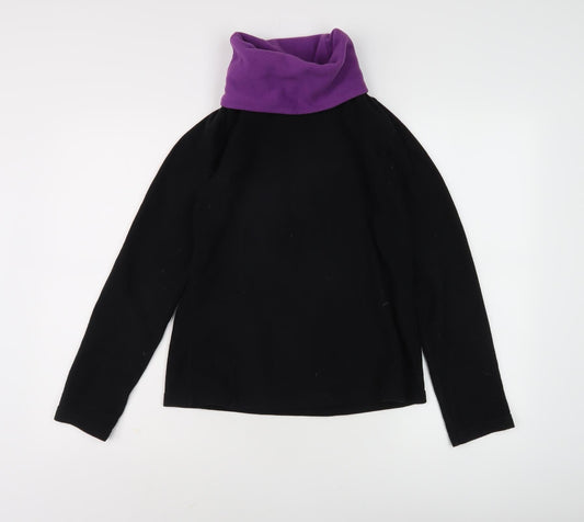 Quechua Women's Black Pullover S Fleece Jumper