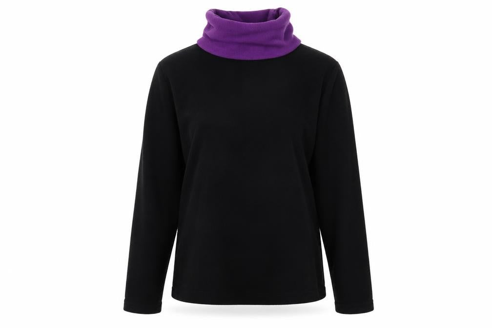 Quechua Women's Black Pullover S Fleece Jumper