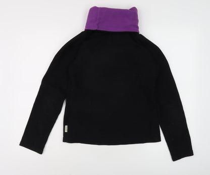 Quechua Women's Black Pullover S Fleece Jumper