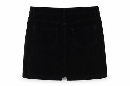 Front view of Principles Women's Black Short Skirt, size 12, Petite