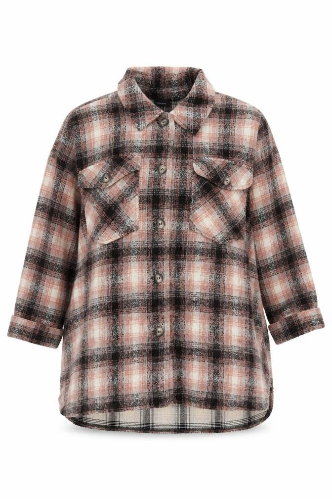 Vero Moda Women's Multicoloured Plaid Jacket - UK 22