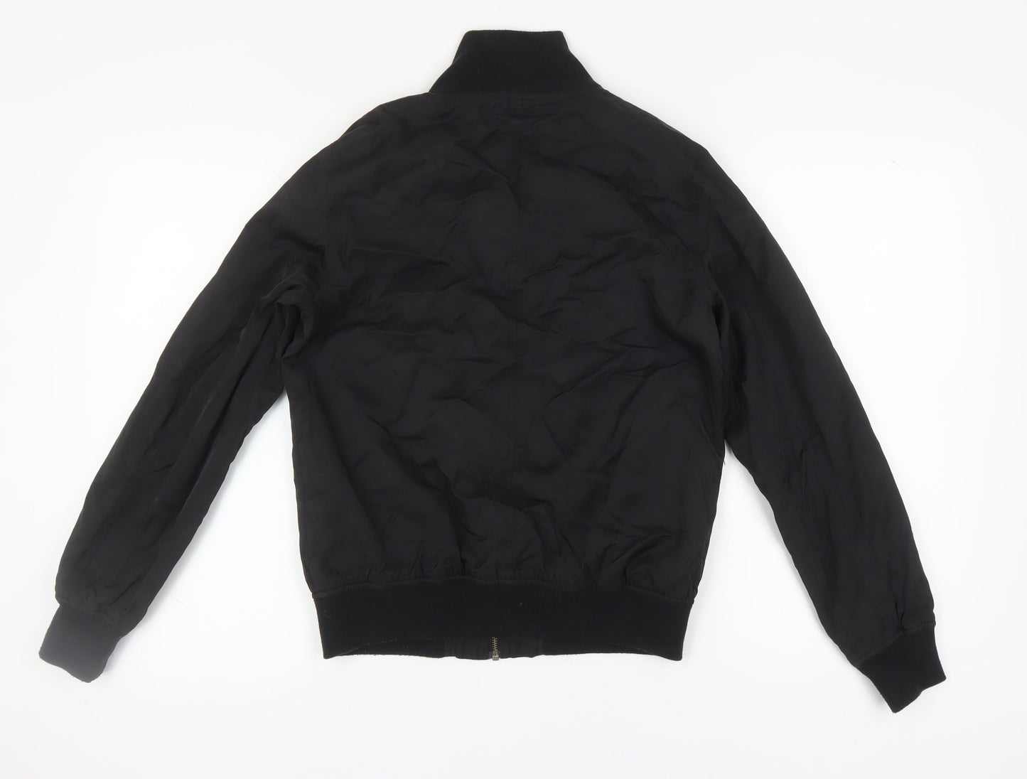 Lyle & Scott Men's Black Bomber Jacket S Vintage