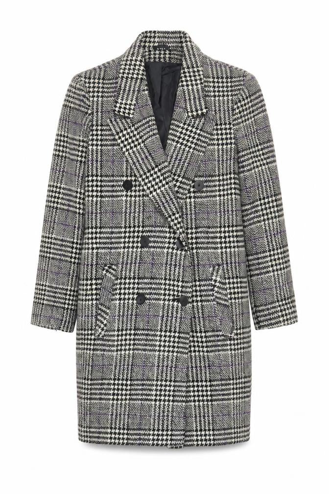 Richards Women's Multicoloured Check Coat Size 10