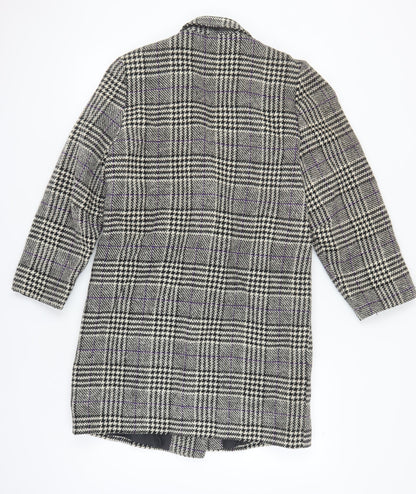 Richards Women's Multicoloured Check Coat Size 10