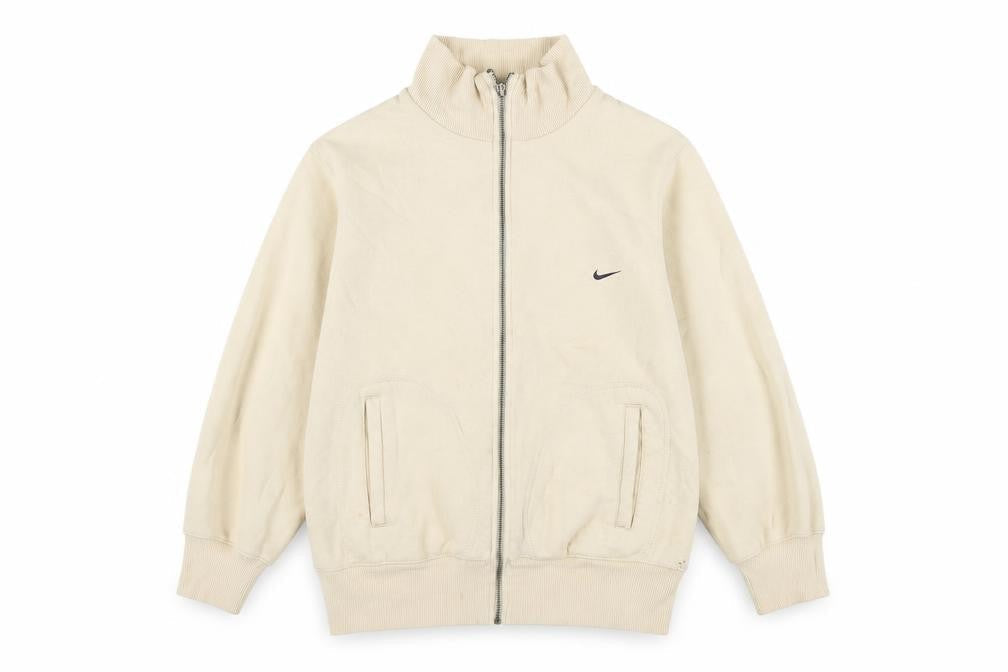 Nike Boys Beige Full Zip Sweatshirt XS