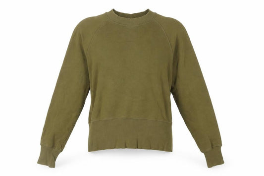 Monki Women's XS Green Pullover Sweatshirt