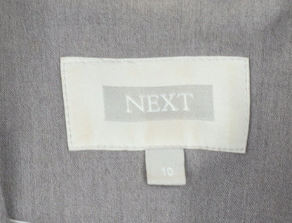 Next Women's Brown Blazer Size 10, Regular, Lined