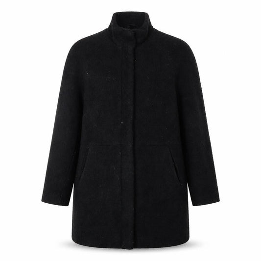 H&M Women's Black Long Coat Size 10