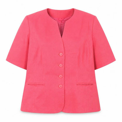 Paul Berman Women's Pink Blazer, Size 18, Regular Fit