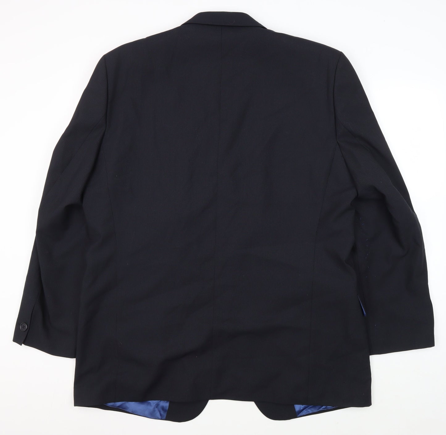 Daniel Hechter Men's Blue Blazer, 44R Chest, Wool Blend