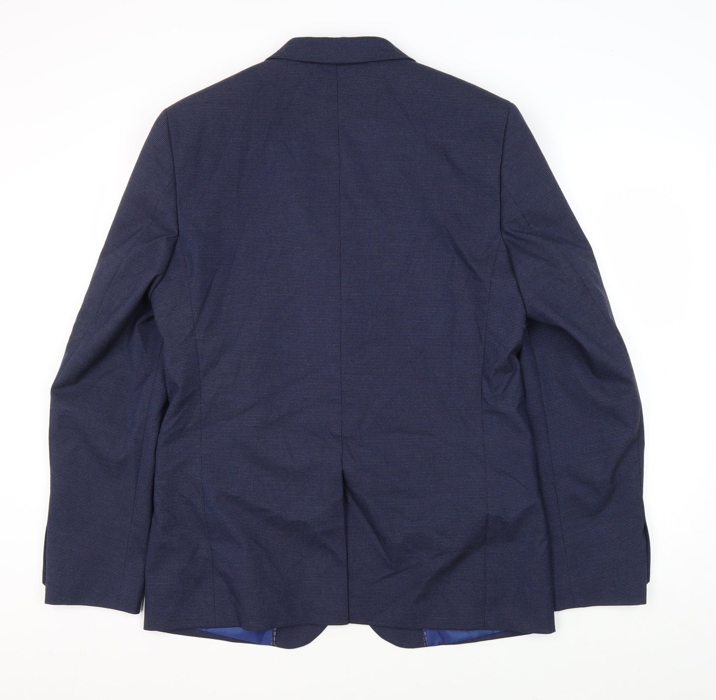Marks and Spencer Men's Blue Regular Fit Blazer 40L