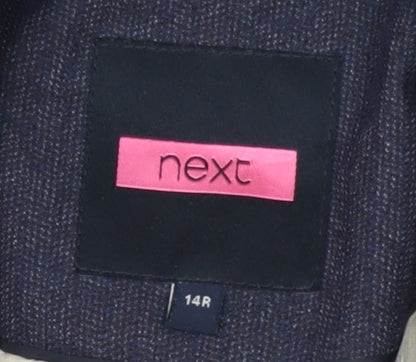 Next Women's Blue Blazer Jacket Size 14 Regular