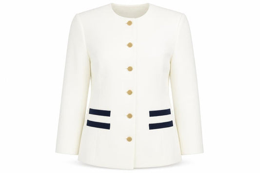Eastex Women's Ivory Suit Jacket Size 16