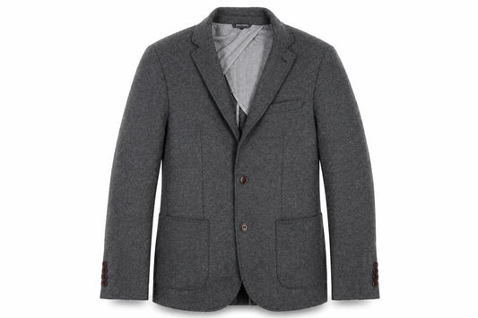 Next Men's Grey Slim Fit Blazer 36R Notch Lapel