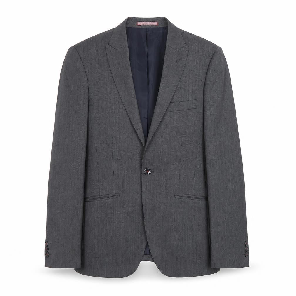 Marks & Spencer Men's Grey Slim Suit Jacket 36R