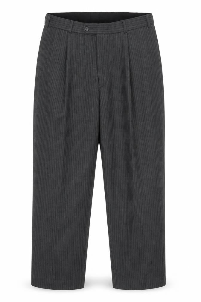 Hugo James Men's Grey Trousers Size 38 S