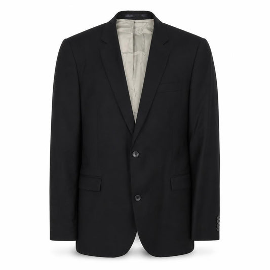 Topman Men's Black Slim Fit Blazer, UK 42