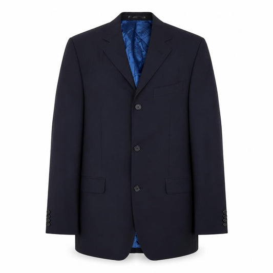 Lino Vierra Men's Blue Suit Jacket, Size 36R, Formal