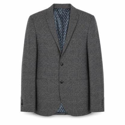 Next Men's Grey Check Blazer Size 38L