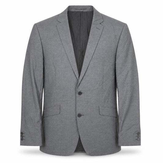 Occasions Men's Grey Blazer, Size 40 Regular Fit