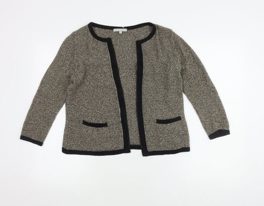 Per Una Women's Gold Cardigan Size 12