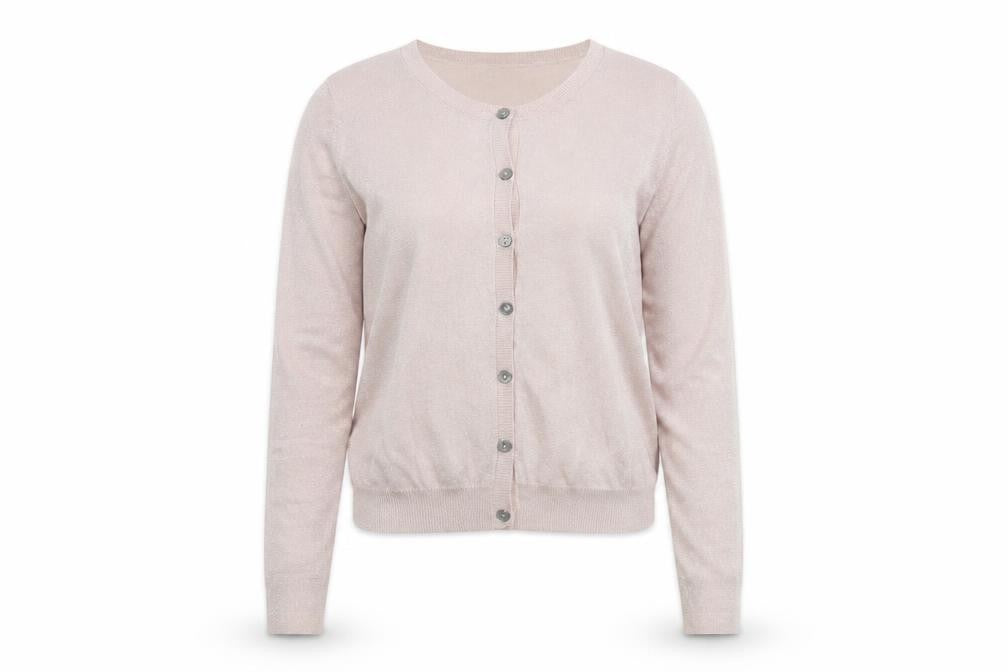 Next Pink Girls Cardigan - Size 13 Years, Button Closure