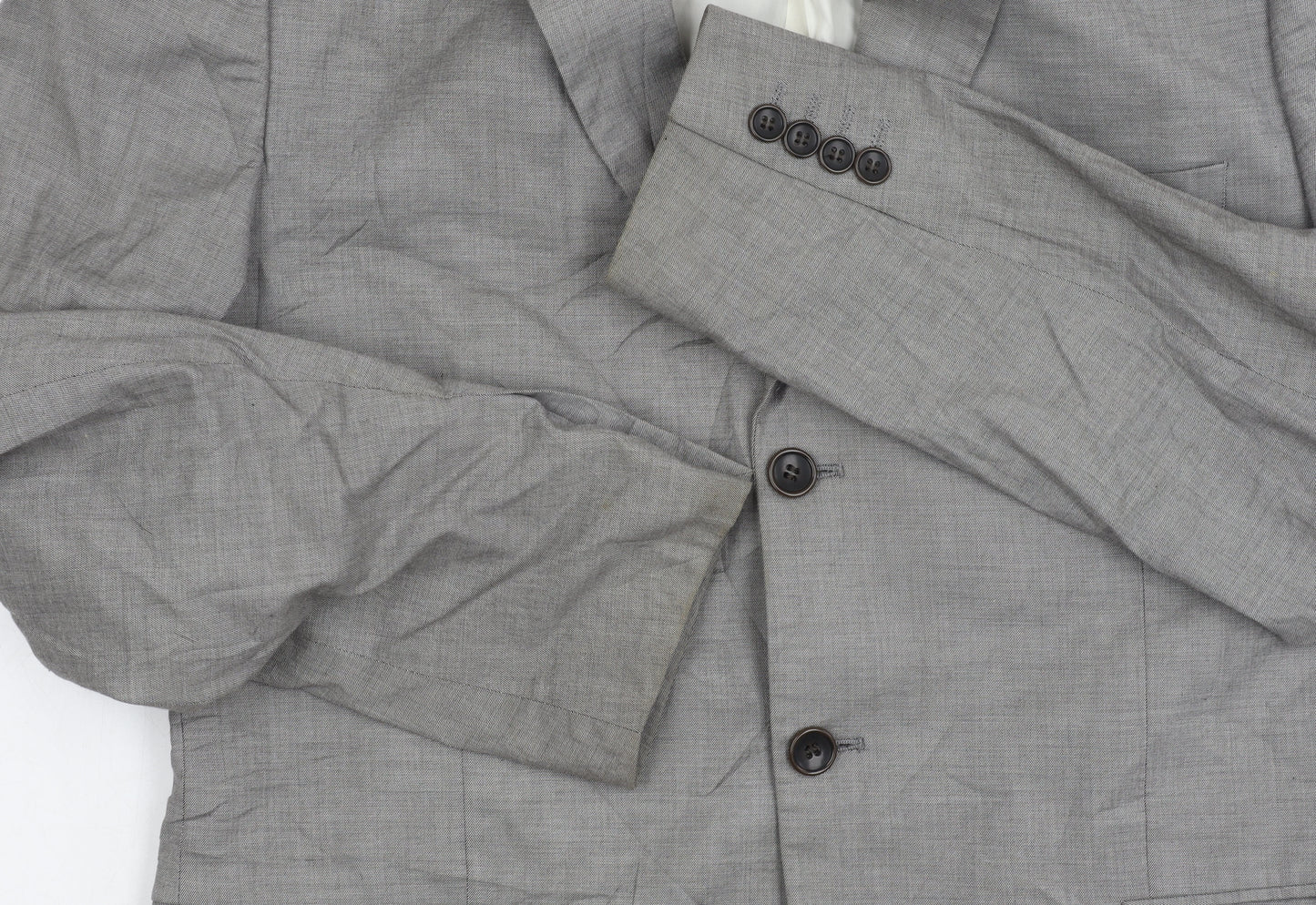 Topman Grey Men's Blazer 42 Regular Fit