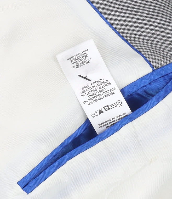 Topman Grey Men's Blazer 42 Regular Fit
