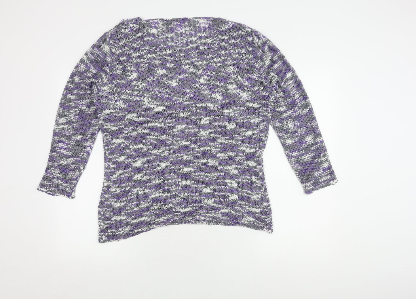 Just Elegance Women's Multicoloured Pullover Jumper L