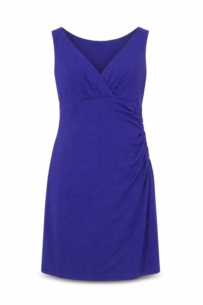 RN Studio Blue Knee-Length Sheath Dress Size 12