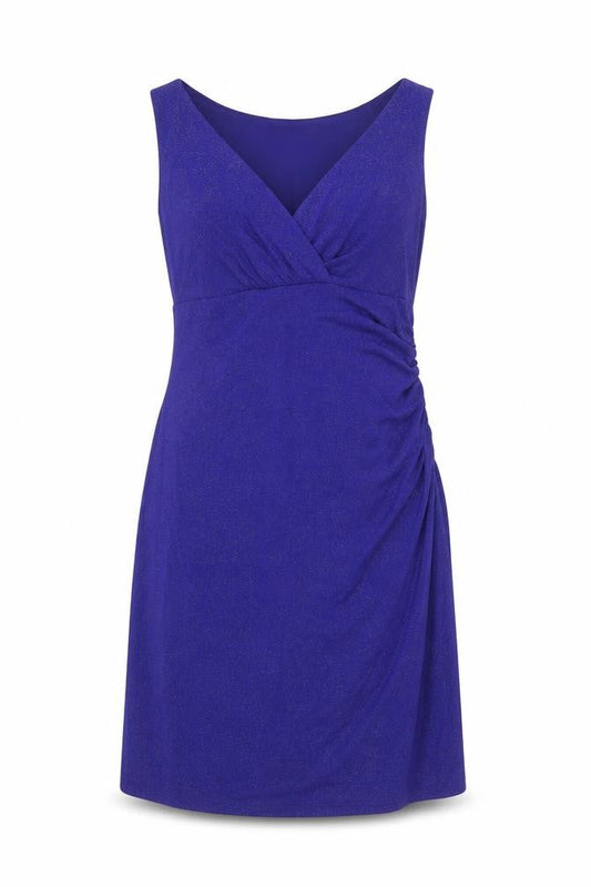 RN Studio Blue Knee-Length Sheath Dress Size 12