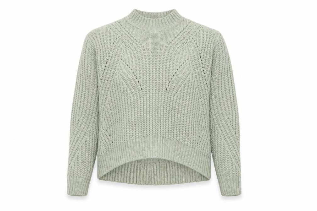 Next Women's Ivory High Neck Chunky Pullover Jumper - S