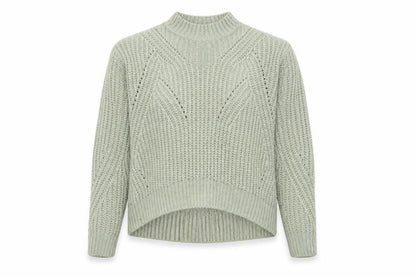 Next Women's Ivory High Neck Chunky Pullover Jumper - S