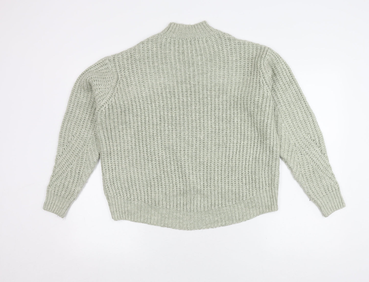 Next Women's Ivory High Neck Chunky Pullover Jumper - S