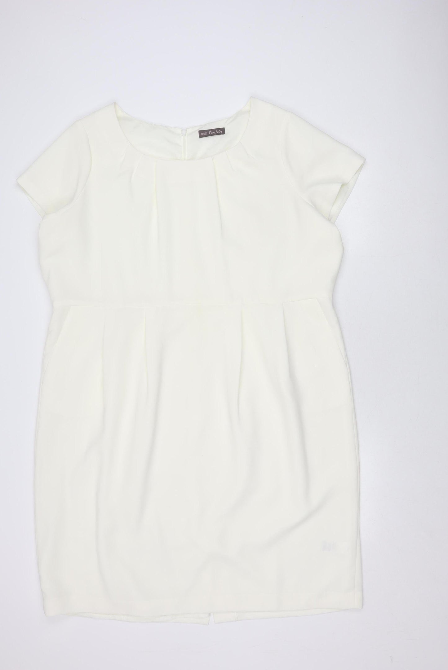 Marks and Spencer Women’s Ivory Dress, Size 24