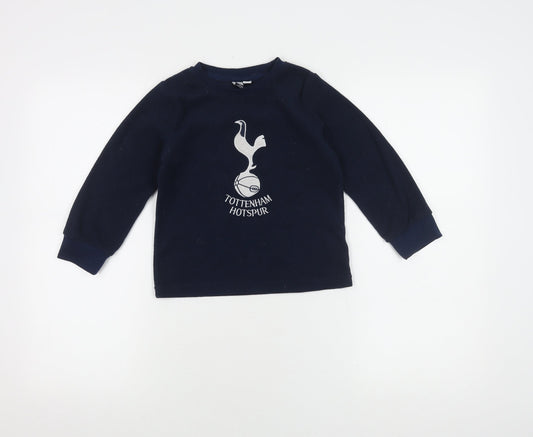 Official Merchandise Boys Blue Pullover Football Sweatshirt 4-5 Years