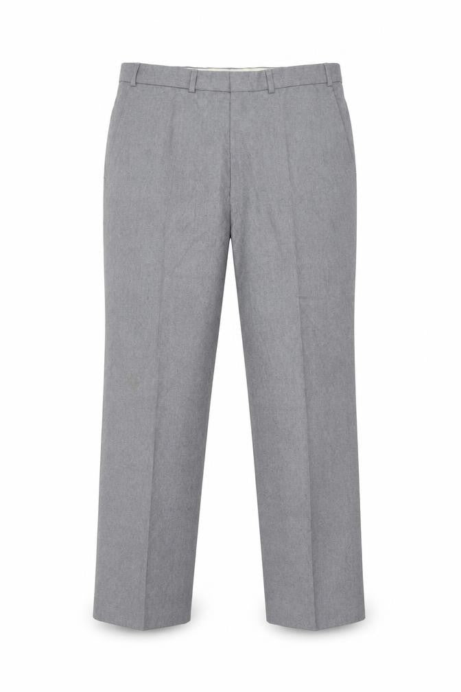 St Michael Men's Grey Trousers, Size S - Polyester Wool