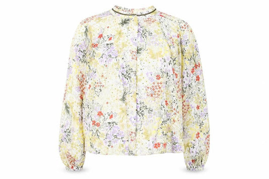 Marks and Spencer Women's Floral Blouse Size 8 Crew Neck